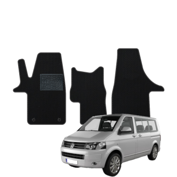 Volkswagen California (T5) 2003-2015 priekiniai polimeriniai EVA kilimėliai