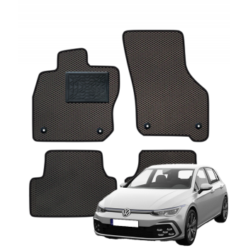 Volkswagen Golf 8 eTSI nuo 2020m. polimeriniai EVA kilimėliai