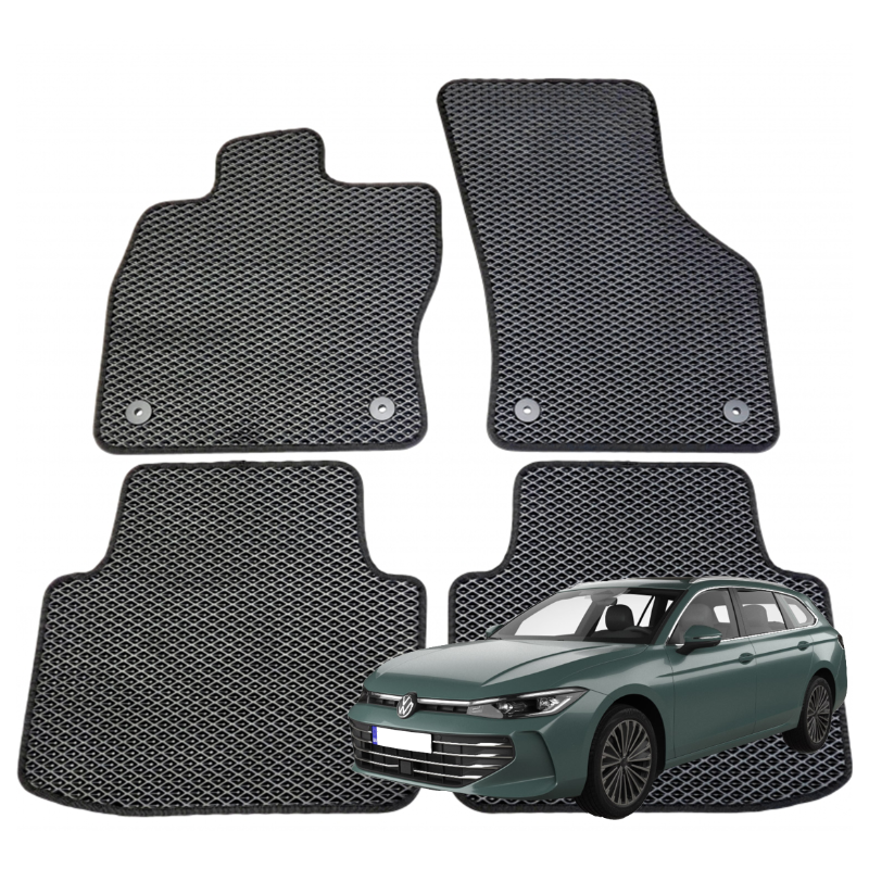Volkswagen Passat (B9) Sedanas nuo 2024m. polimeriniai EVA kilimėliai