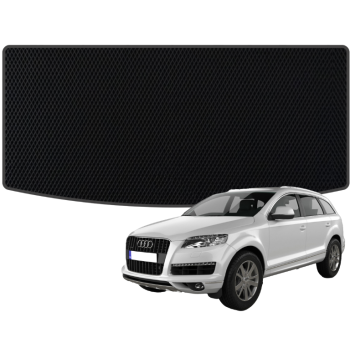 Audi Q7 2006-2015 (7 vietų) polimerinis EVA bagažinės kilimėlis