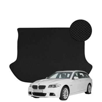 BMW 5 serija (F11) 2010-2017 universalas polimerinis EVA bagažinės kilimėlis