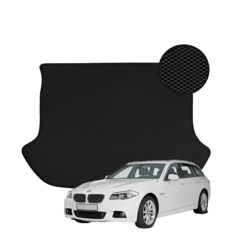 BMW 5 serija (F11) 2010-2017 universalas polimerinis EVA bagažinės kilimėlis