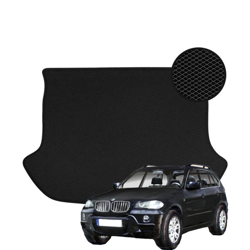 BMW X5 (E70) 2007-2013 polimerinis EVA bagažinės kilimėlis