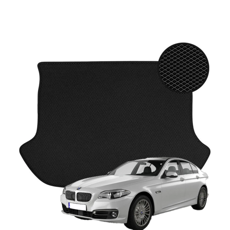 BMW 5 serija (F10) 2010-2017 polimerinis EVA bagažinės kilimėlis