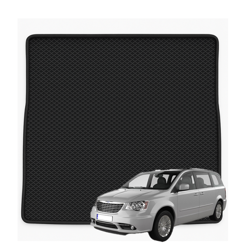 Chrysler Town & Country 2008-2015 didelis polimerinis EVA bagažinės kilimėlis