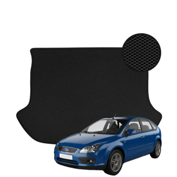 Ford Focus Hečbekas 5 durų 2004-2010 polimerinis EVA bagažinės kilimėlis