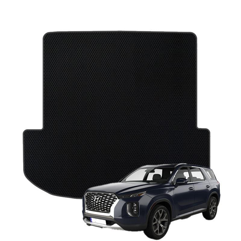 Hyundai Palisade nuo 2018m. 5 vietų polimerinis EVA bagažinės kilimėlis