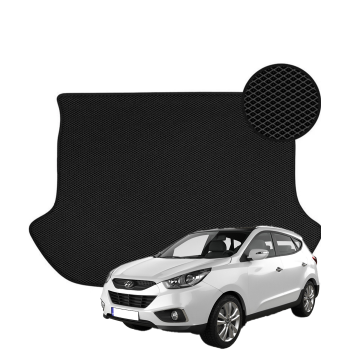 Hyundai ix35 2010-2015 polimerinis EVA bagažinės kilimėlis