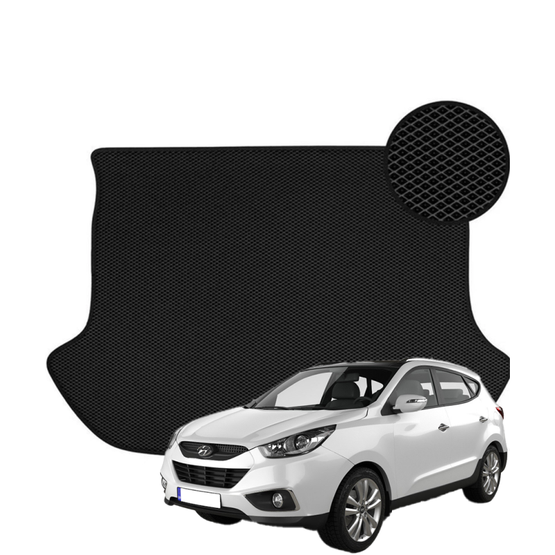Hyundai ix35 2010-2015 polimerinis EVA bagažinės kilimėlis