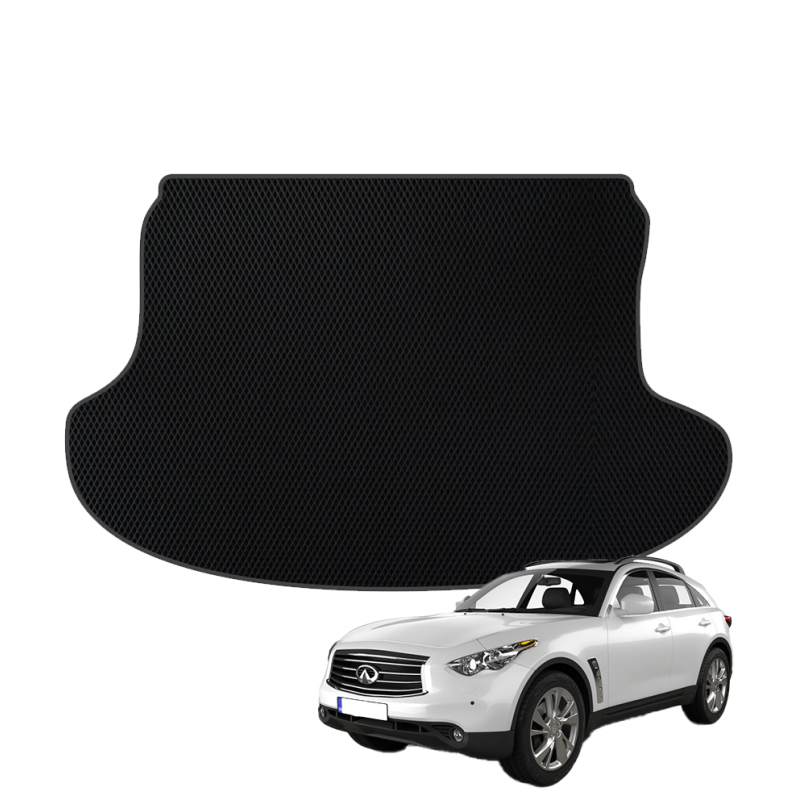 Infiniti QX70 2013-2017 polimerinis EVA bagažinės kilimėlis