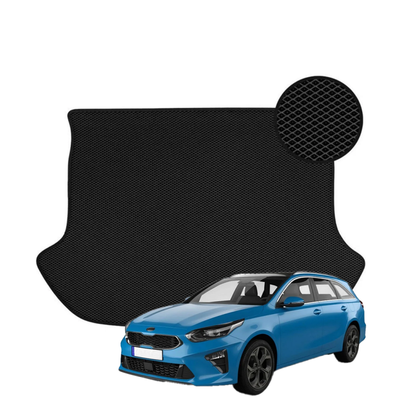 Kia Ceed Universalas nuo 2018m. polimerinis EVA bagažinės kilimėlis