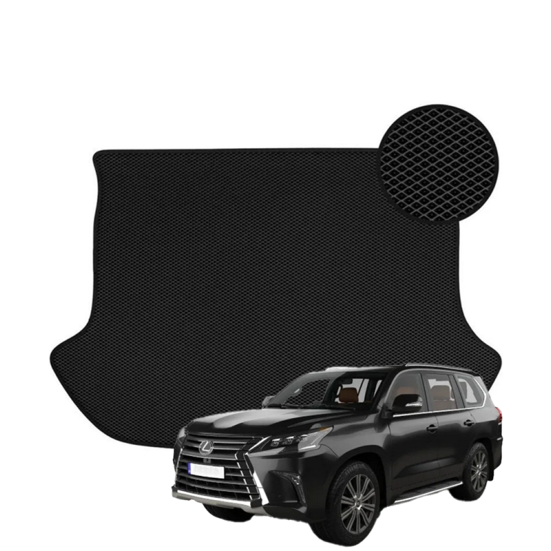 Lexus LX 2016-2021 polimerinis EVA bagažinės kilimėlis