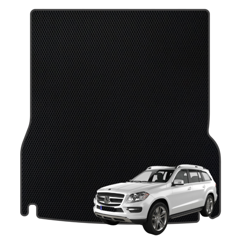 Mercedes-Benz GL (X166) 2013-2019 polimerinis EVA bagažinės kilimėlis