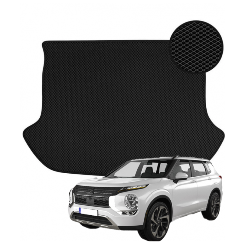 Mitsubishi Outlander IV (USA) nuo 2022m. polimerinis EVA bagažinės kilimėlis
