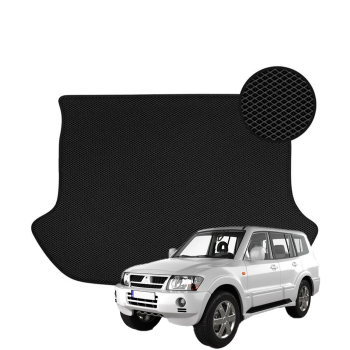 Mitsubishi Pajero IV 2006-2021 polimerinis EVA bagažinės kilimėlis