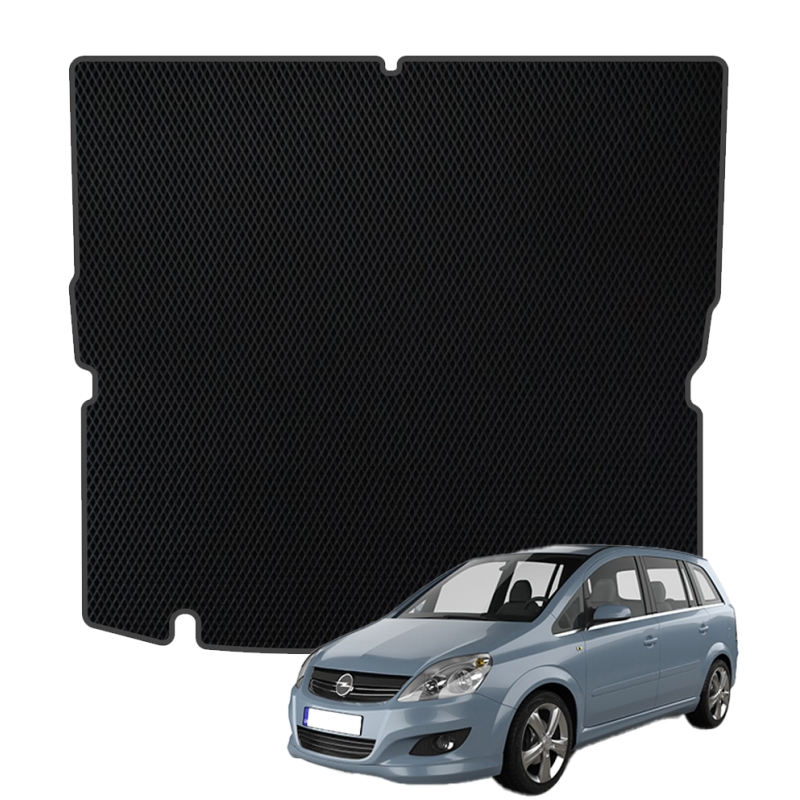 Opel Zafira B 5 vietų 2006-2011 polimerinis EVA bagažinės kilimėlis