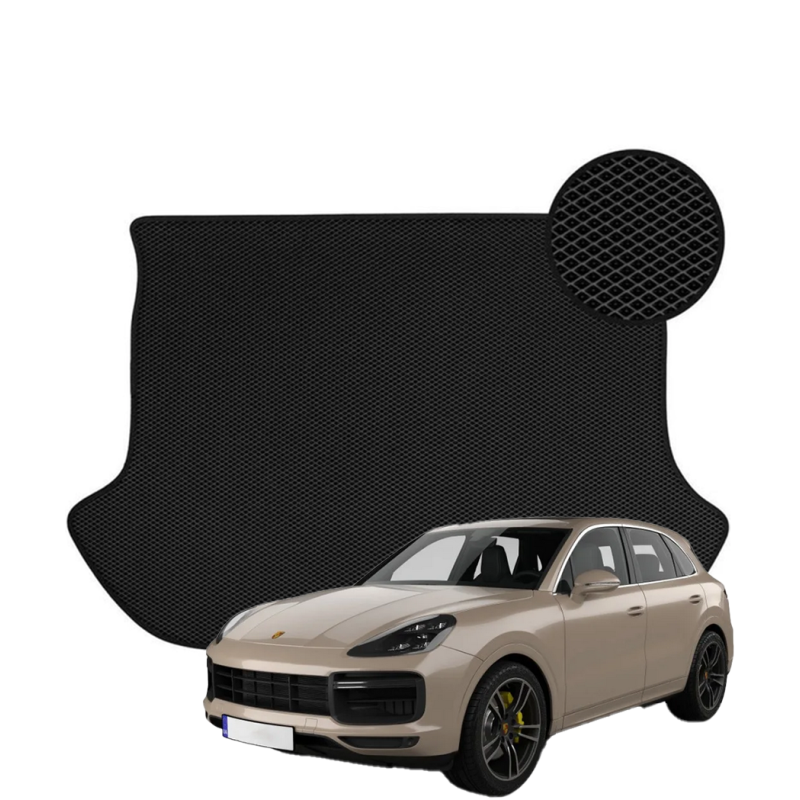 Porsche Cayenne III nuo 2018m. polimerinis EVA bagažinės kilimėlis