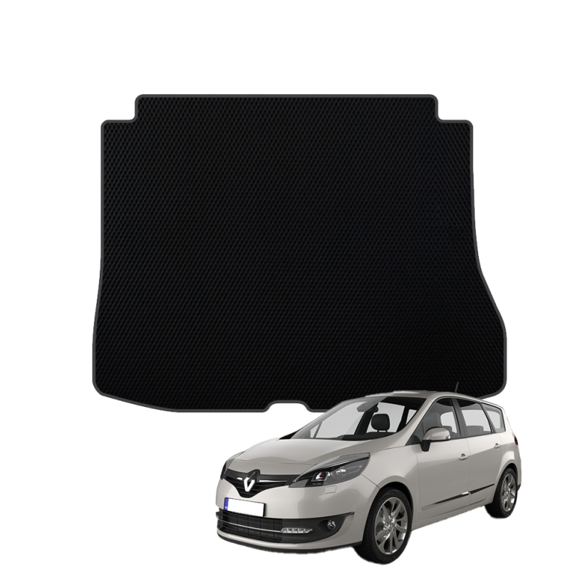 Renault Grand Scenic nuo 2009-2016 polimerinis EVA bagažinės kilimėlis