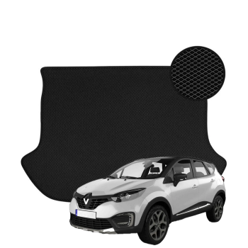Renault Captur I 2013-2019 polimerinis EVA bagažinės kilimėlis