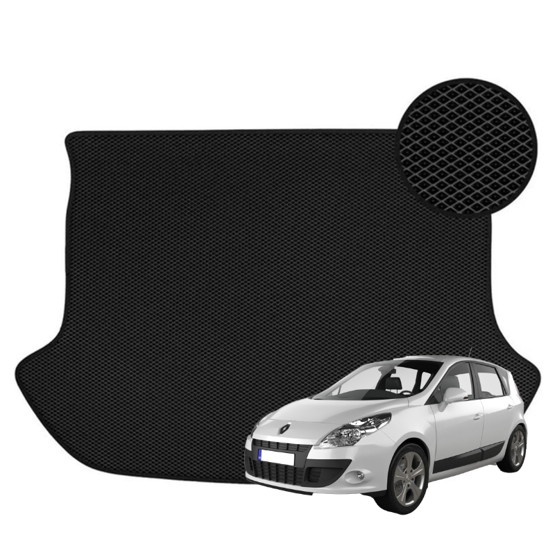 Renault Scenic 2009-2016 polimerinis EVA bagažinės kilimėlis
