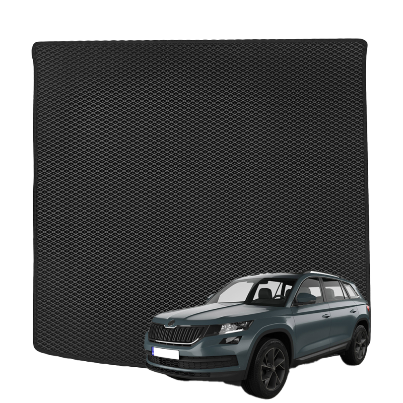 Skoda Kodiaq 2016-2024 polimerinis EVA bagažinės kilimėlis