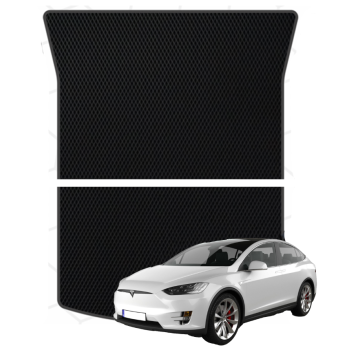 Tesla Model X 2015-2021 polimerinis EVA bagažinės kilimėlis