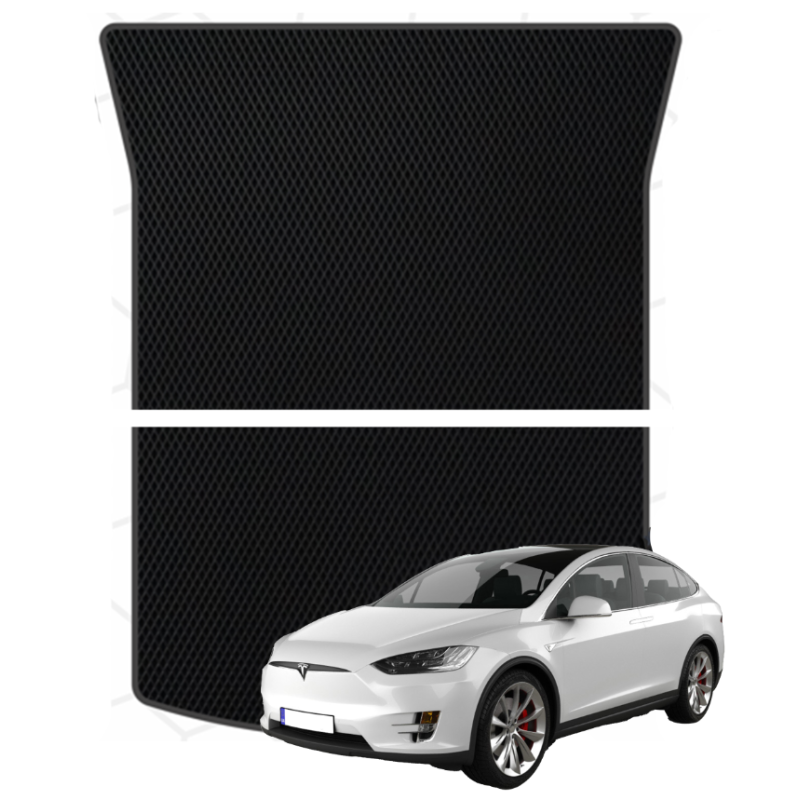 Tesla Model X 2015-2021 polimerinis EVA bagažinės kilimėlis
