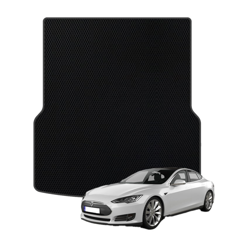Tesla Model S 2012-2021 polimerinis EVA bagažinės kilimėlis