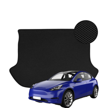 Tesla Model Y nuo 2020-2024 polimerinis EVA bagažinės kilimėlis