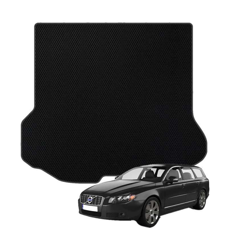 Volvo V70 2008-2016 polimerinis EVA bagažinės kilimėlis