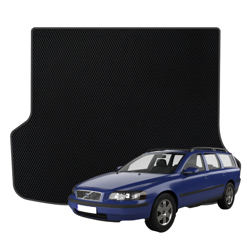 Volvo V70 2000-2006 polimerinis EVA bagažinės kilimėlis