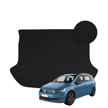 Volkswagen Touran 2006-2015 polimerinis EVA bagažinės kilimėlis