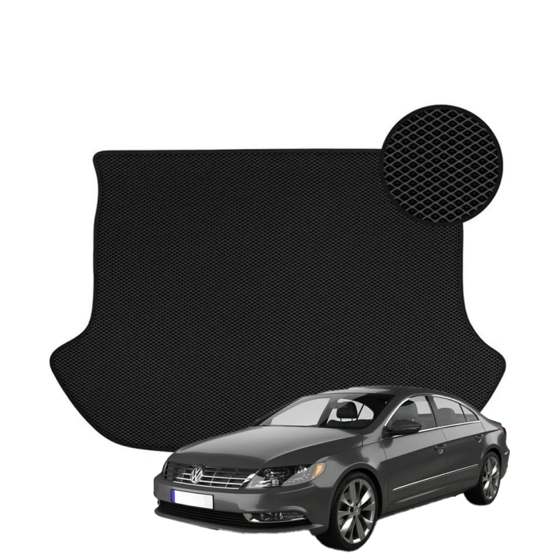 Volkswagen Passat CC 2008–2016 polimerinis EVA bagažinės kilimėlis