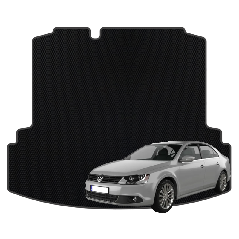 Volkswagen Jetta Sedanas 2010-2018 polimerinis EVA bagažinės kilimėlis