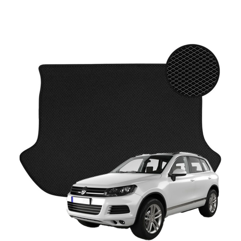 Volkswagen Touareg 2010-2018 polimerinis EVA bagažinės kilimėlis