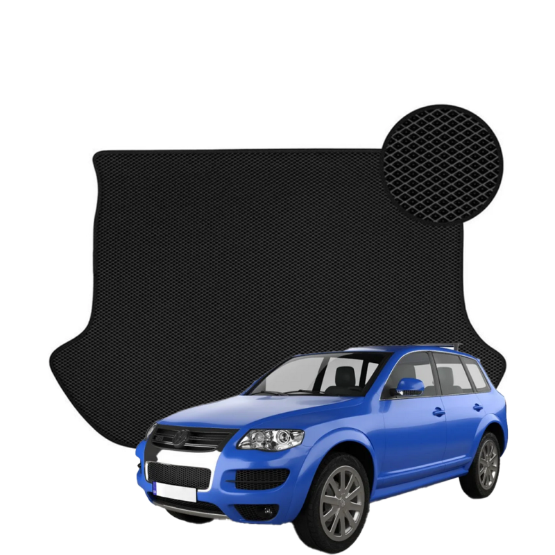 Volkswagen Touareg 2002-2010 polimerinis EVA bagažinės kilimėlis