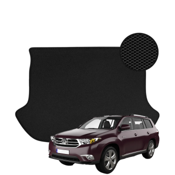 Toyota Highlander (XU40) 2008-2013 polimerinis EVA bagažinės kilimėlis