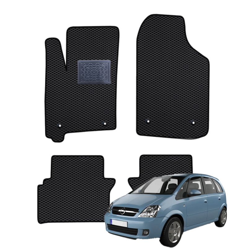 Opel Meriva A 2003-2010 polimeriniai EVA kilimėliai