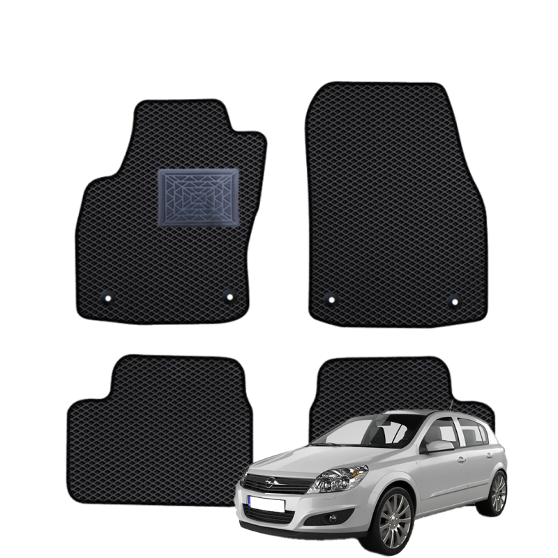 Opel Astra H Hečbekas 2004-2009 polimeriniai EVA kilimėliai