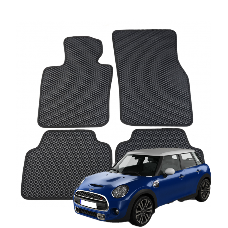 Mini Cooper III (F55) 2014-2020 (5 durų) polimeriniai EVA kilimėliai