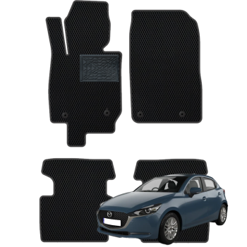 Mazda 2 III 2015-2023 polimeriniai EVA kilimėliai