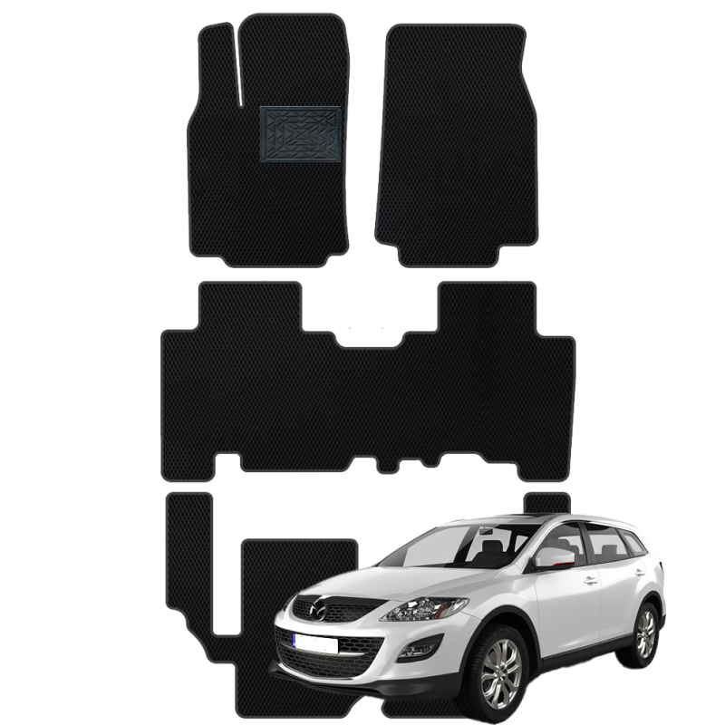 Mazda CX-9 2008-2015 (7 vietų) polimeriniai EVA kilimėliai