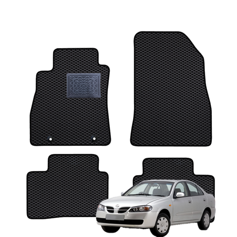 Nissan Almera 2000-2006 polimeriniai EVA kilimėliai