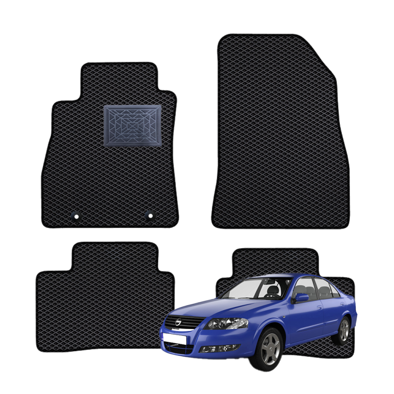 Nissan Almera 2011-2019 polimeriniai EVA kilimėliai