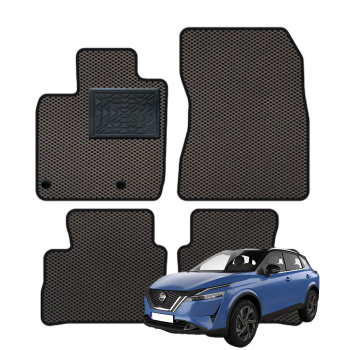 Nissan Qashqai III nuo 2021m. polimeriniai EVA kilimėliai