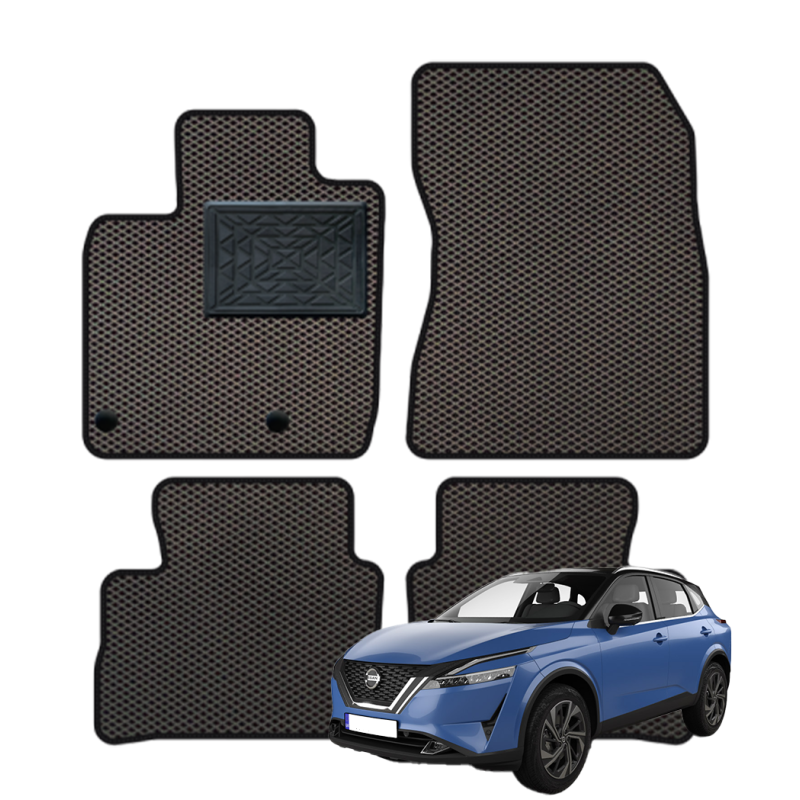 Nissan Qashqai III nuo 2021m. polimeriniai EVA kilimėliai
