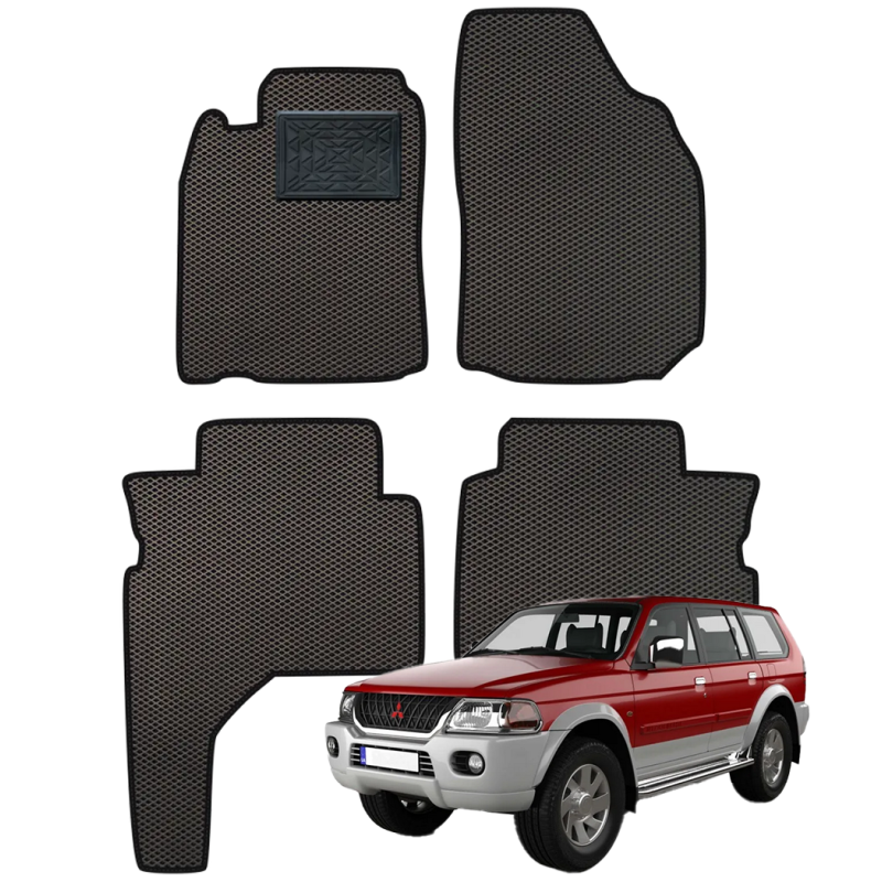 Mitsubishi Pajero Sport 1998-2007 polimeriniai EVA kilimėliai