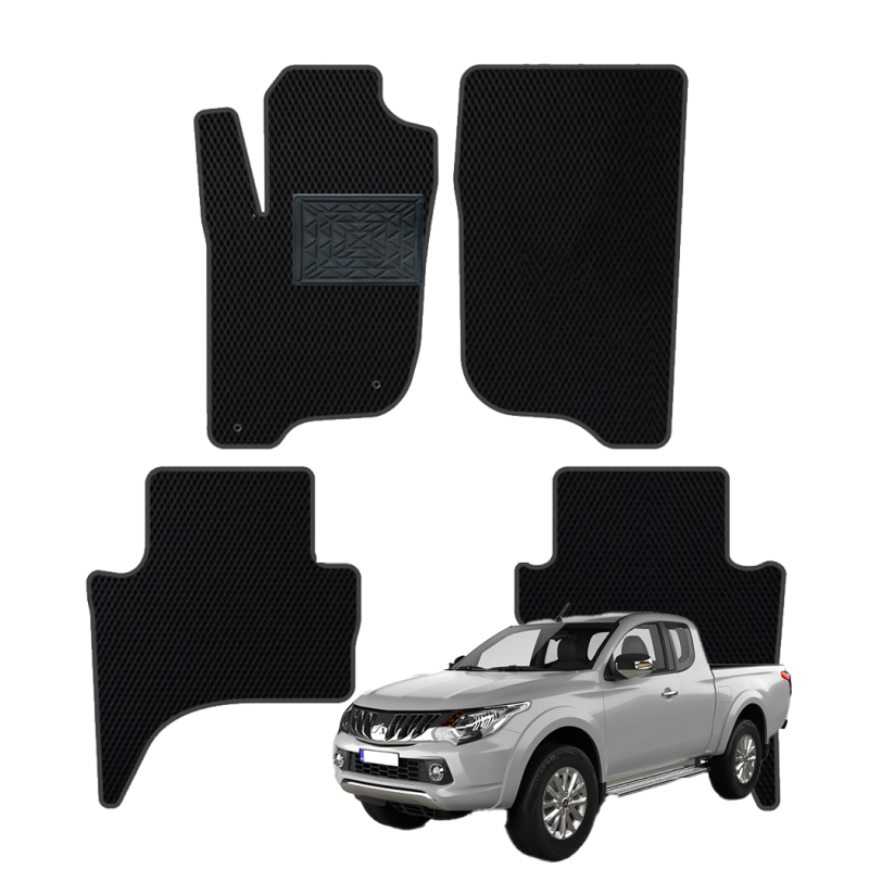 Mitsubishi L200 2014–2023 polimeriniai EVA kilimėliai
