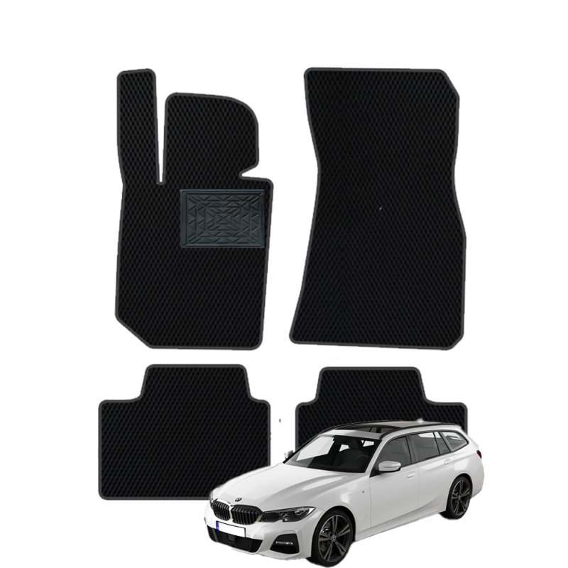 BMW 3 serija G21 nuo 2018m. polimeriniai EVA kilimėliai