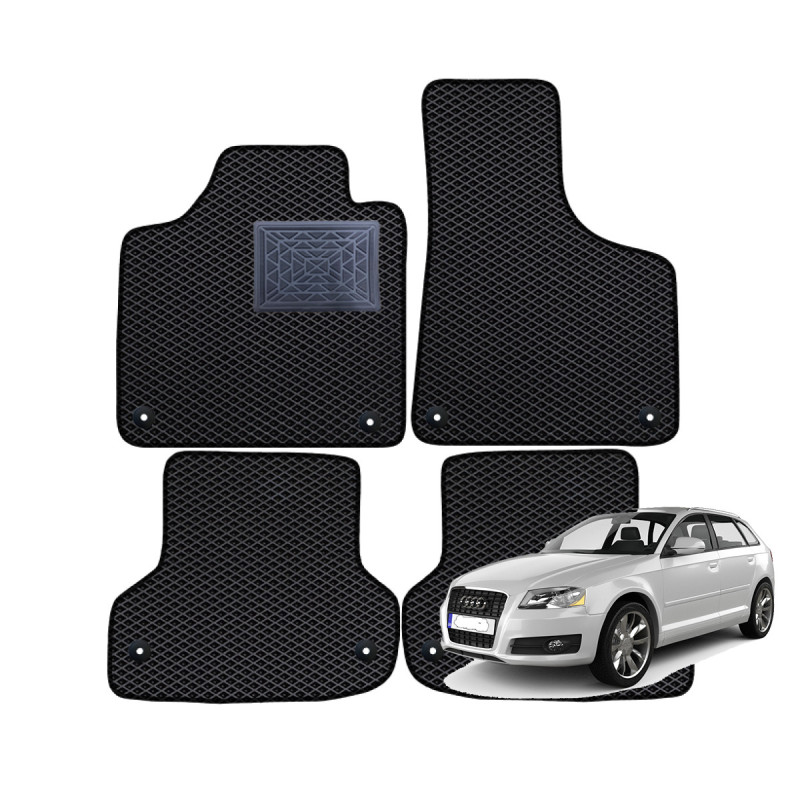 Audi A3 8P 2003-2013 polimeriniai EVA kilimėliai